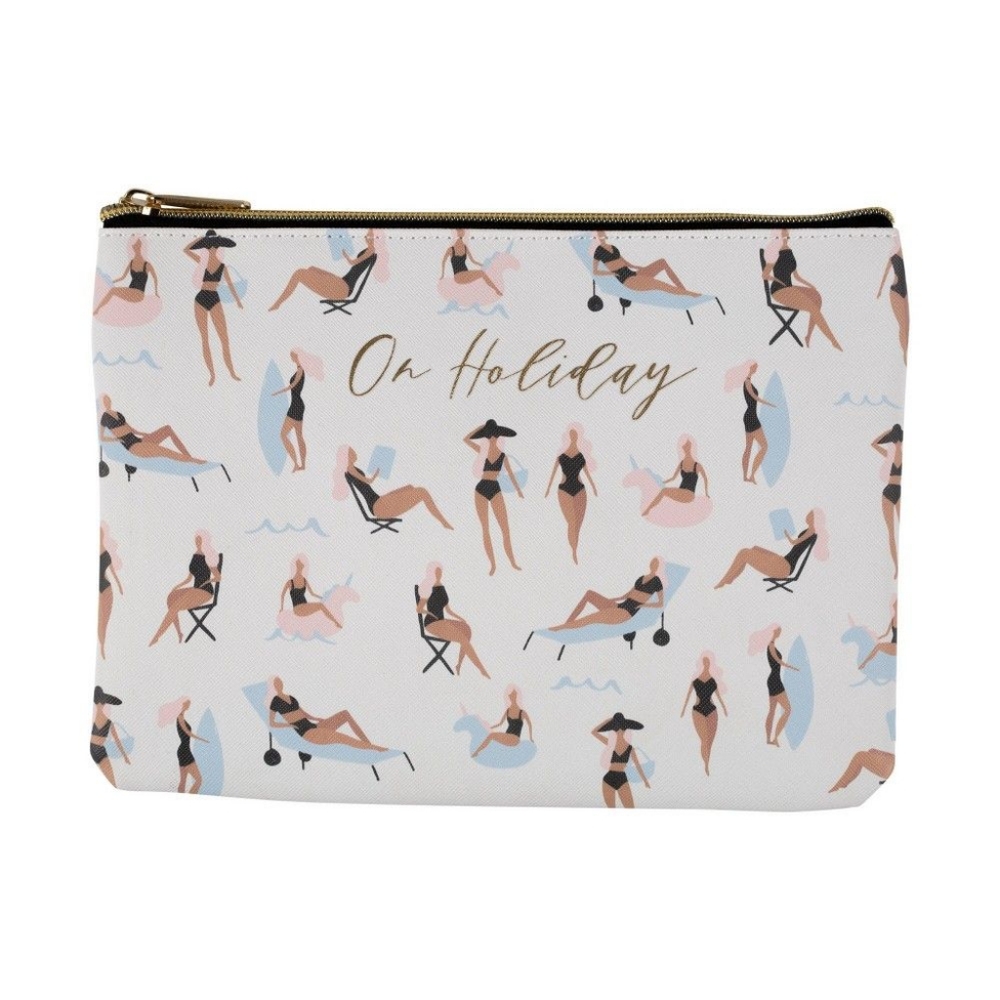 NWT On Holiday Cosmetic Bag